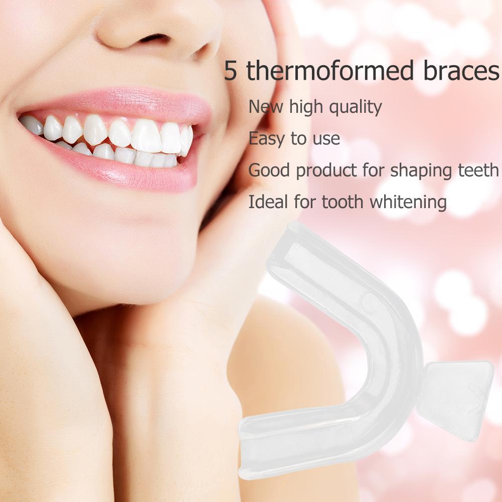 Teeth Whitening With Braces - Protège-dents en silicone (2-10 pièces) pour