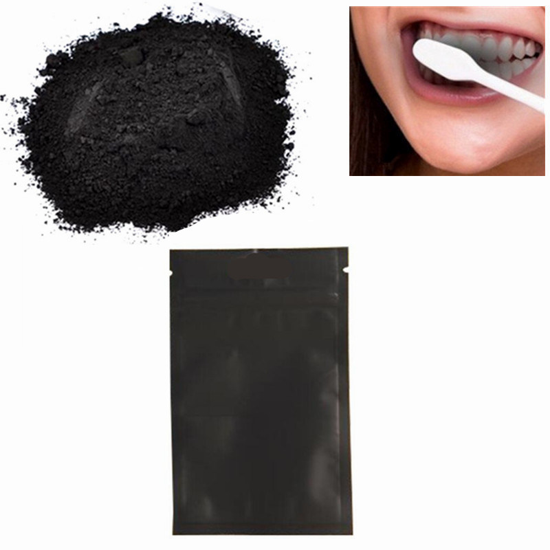 Teeth Whitening Charcoal - Poudre de charbon de bambou pour