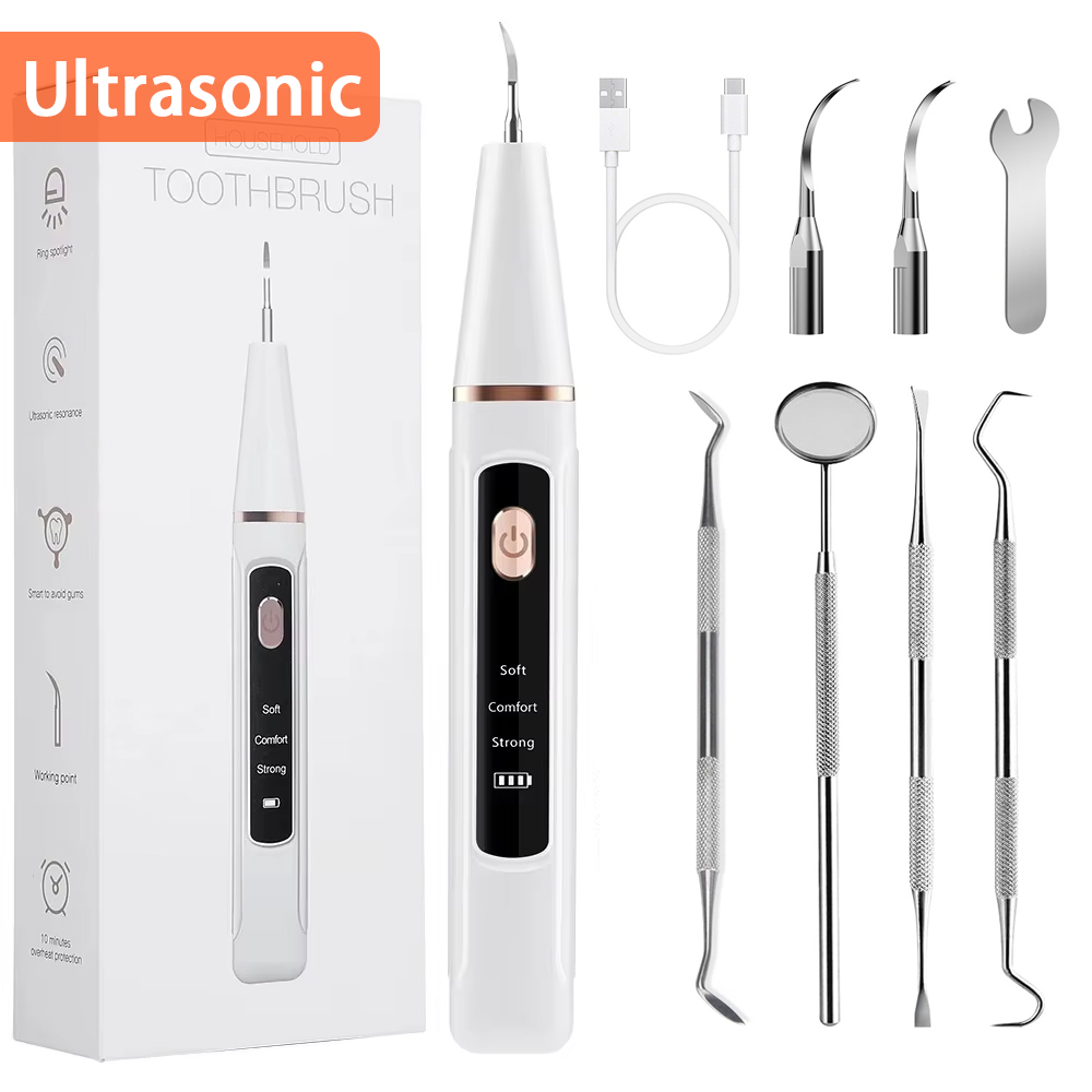 Teeth Whitening Express - Détartreur dentaire électrique ultrasonique, dissolvant de