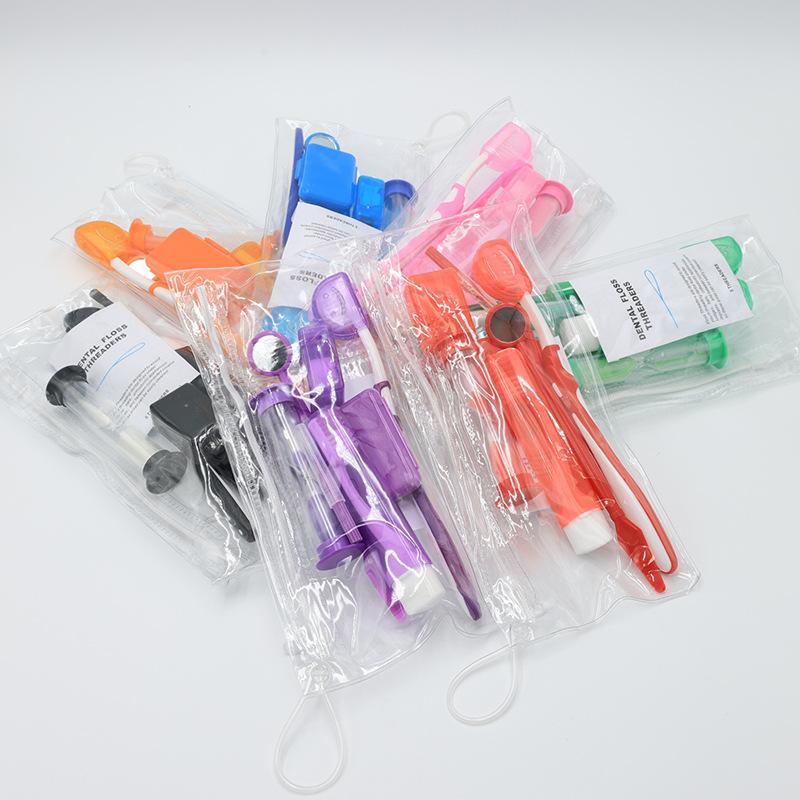 Teeth Whitening Brush - Kit d'hygiène buccale portable pour le