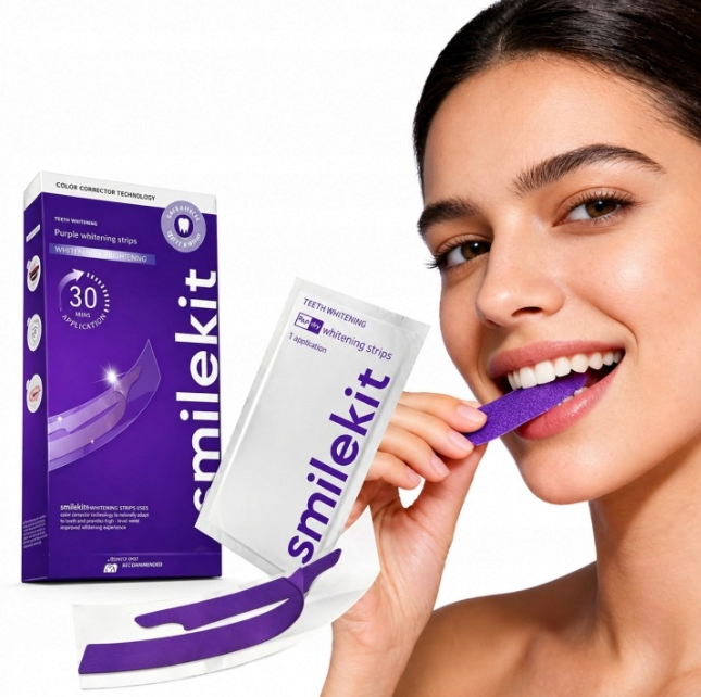 Teeth Whitening Crest - Lot de 7/14 paires de patchs