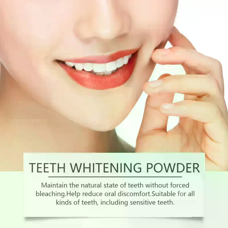 Teeth Whitening Powder - Poudre blanchissante pour les dents, 15g,