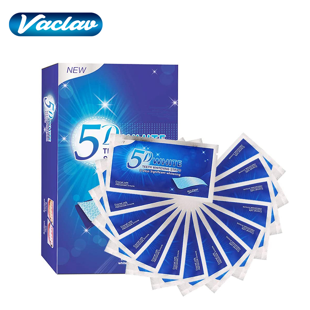 Teeth Whitening Gels Used By Dentists - Bandelettes blanchissantes 5D pour les dents,
