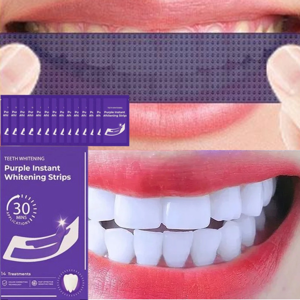 Teeth Whitening Crest - 42 Paires V34 Correcteur de couleur