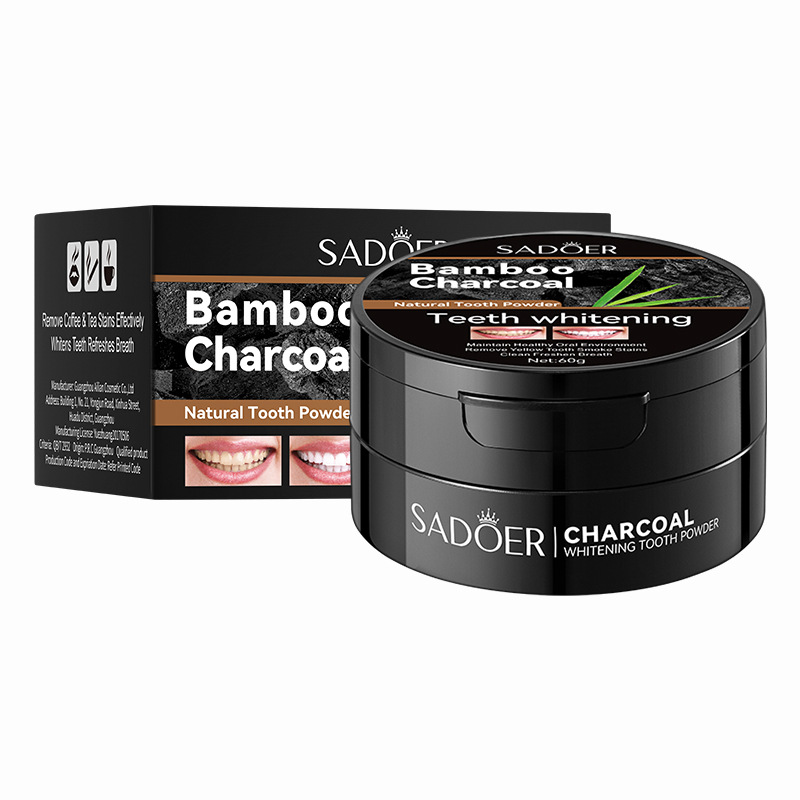Poudre de blanchiment des dent - Teeth Whitening Charcoal avis et prix