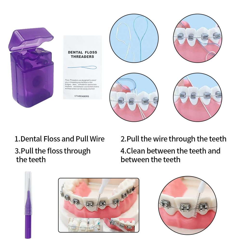 Kit de brosses de soins dentai - Teeth Whitening Brush avis et prix