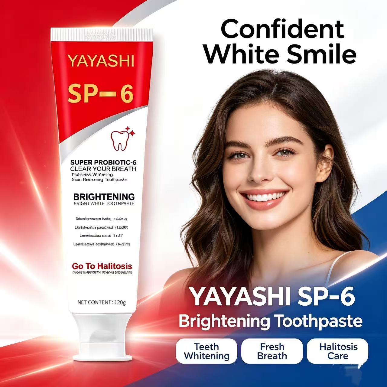 Dentifrice Probiotique Sp-6 Me - Teeth Whitening Toothpaste avis et prix
