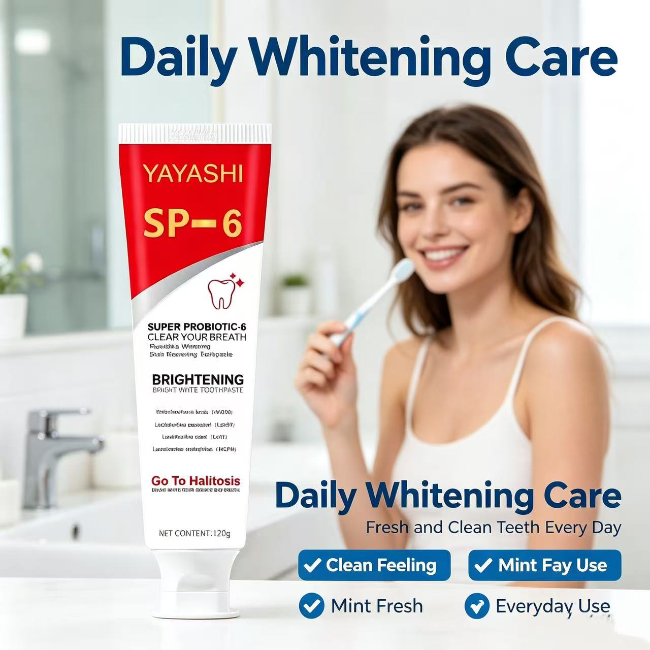 Dentifrice Probiotique Sp-6 Me - Teeth Whitening Toothpaste avis et prix