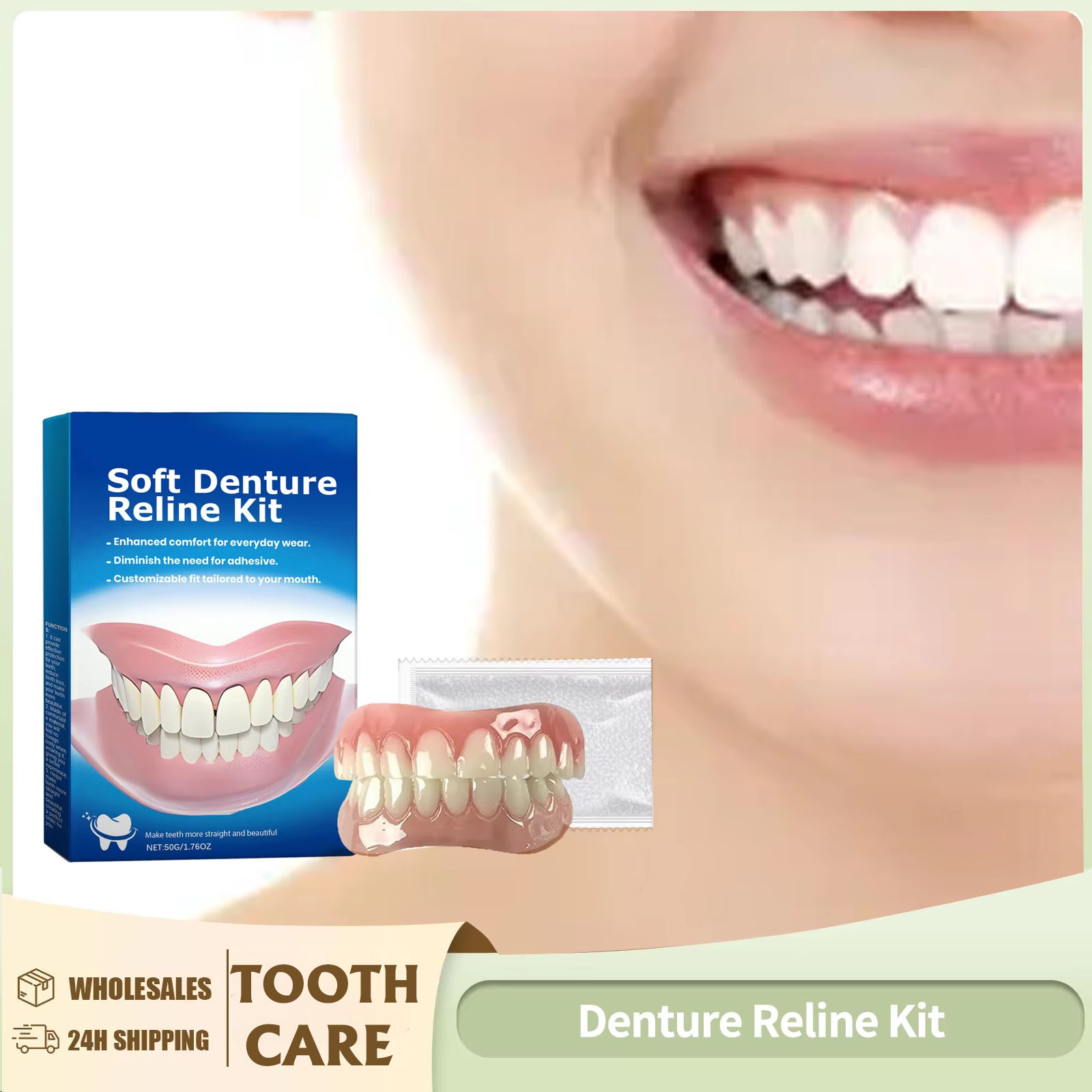 Kit de relonction de prothèse  - Teeth Whitening With Braces avis et prix