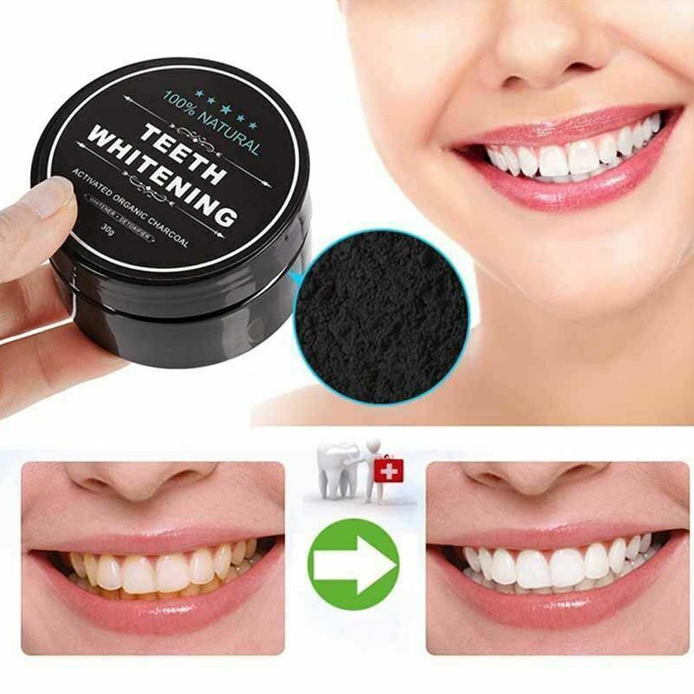 Poudre de charbon actif bio po - Teeth Whitening Charcoal avis et prix