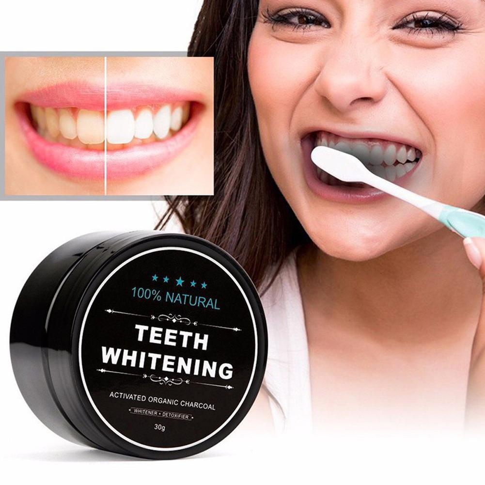 Poudre de charbon actif bio po - Teeth Whitening Charcoal avis et prix