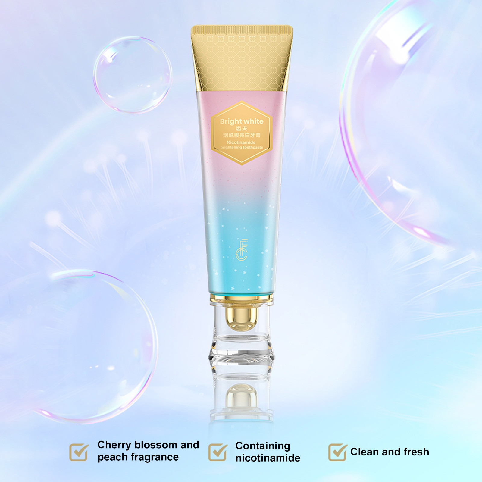 Dentifrice blanchissant, crème - Teeth Whitening Toothpaste avis et prix