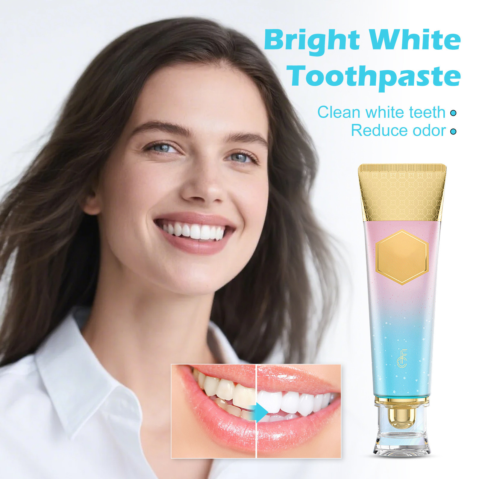 Dentifrice blanchissant, crème - Teeth Whitening Toothpaste avis et prix