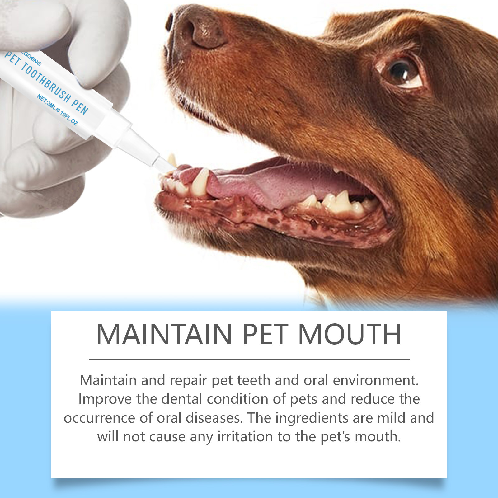 Stylo gel nettoyant buccal pou - Teeth Whitening Toothpaste avis et prix
