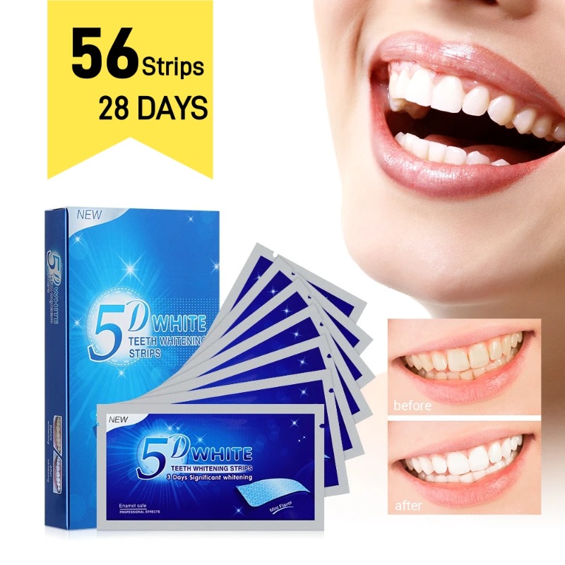 Bandes de gel de blanchiment d - Teeth Whitening Crest avis et prix