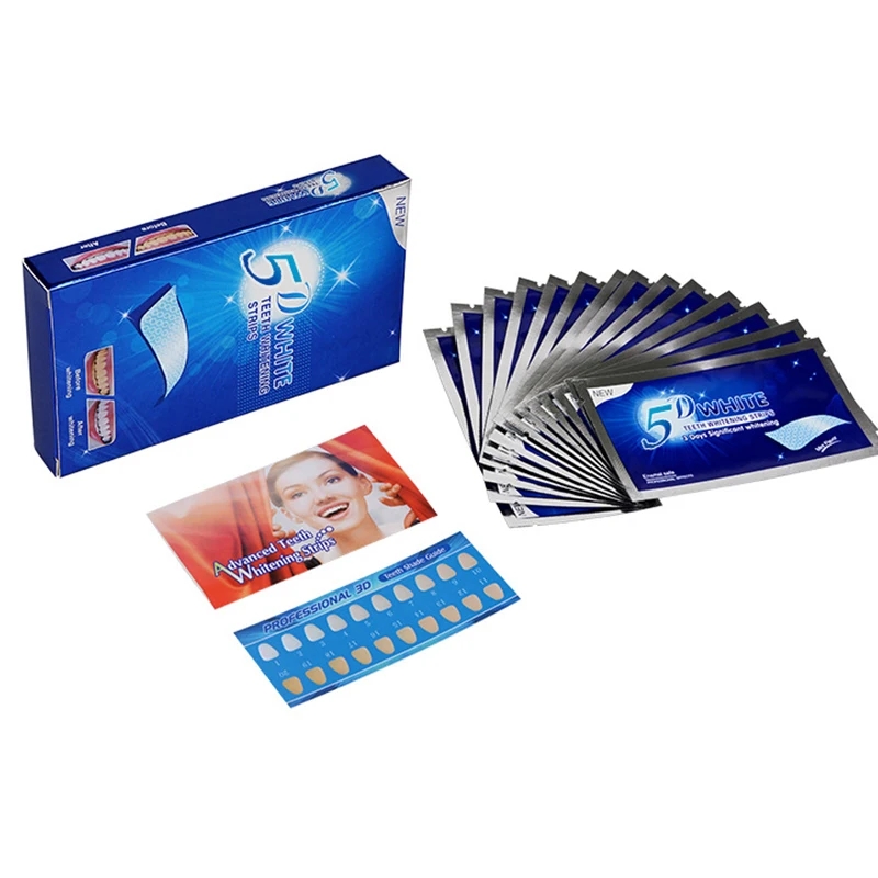 Bandes de gel de blanchiment d - Teeth Whitening Crest avis et prix