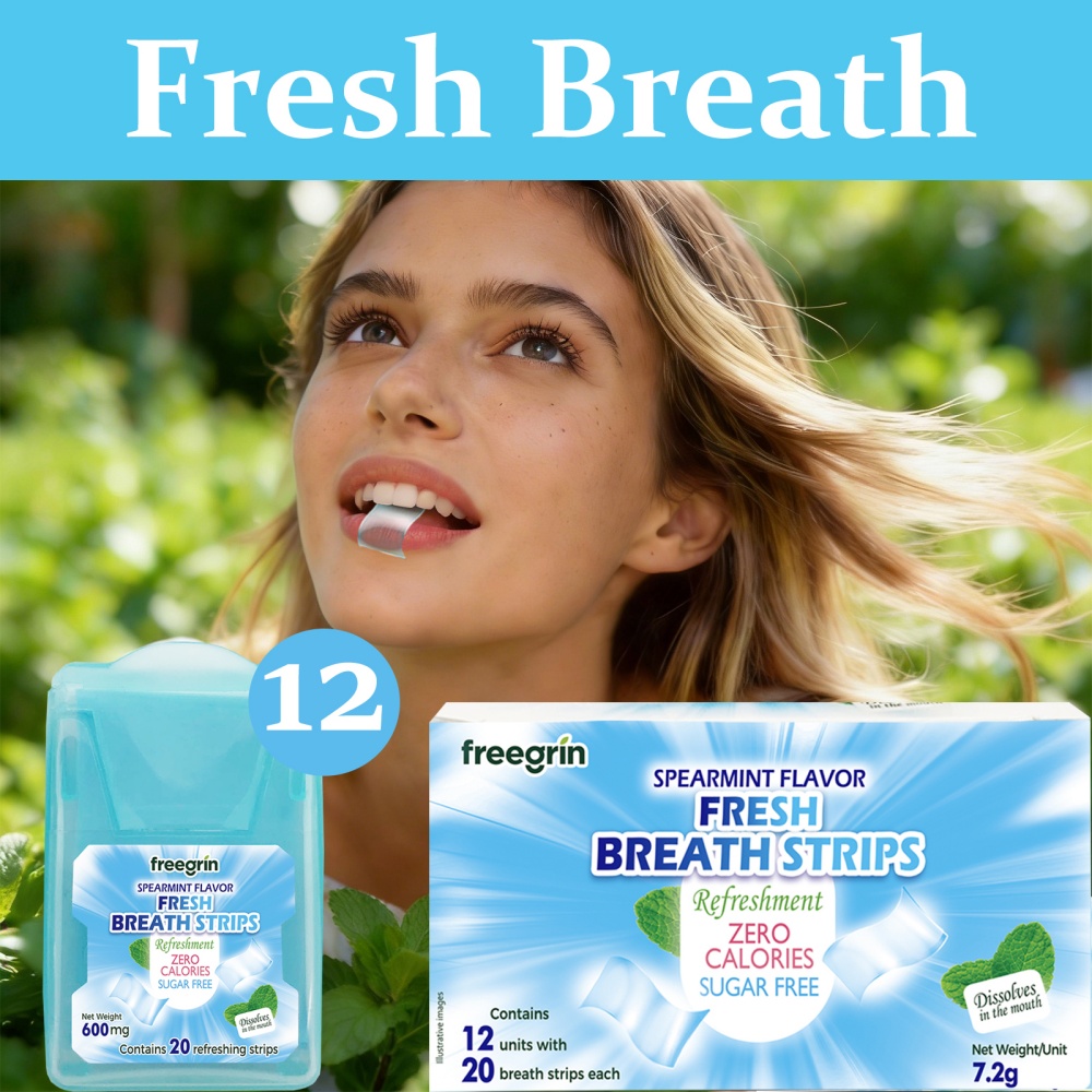 FREEGRIN Bandes buccales aroma - Teeth Whitening Fast avis et prix