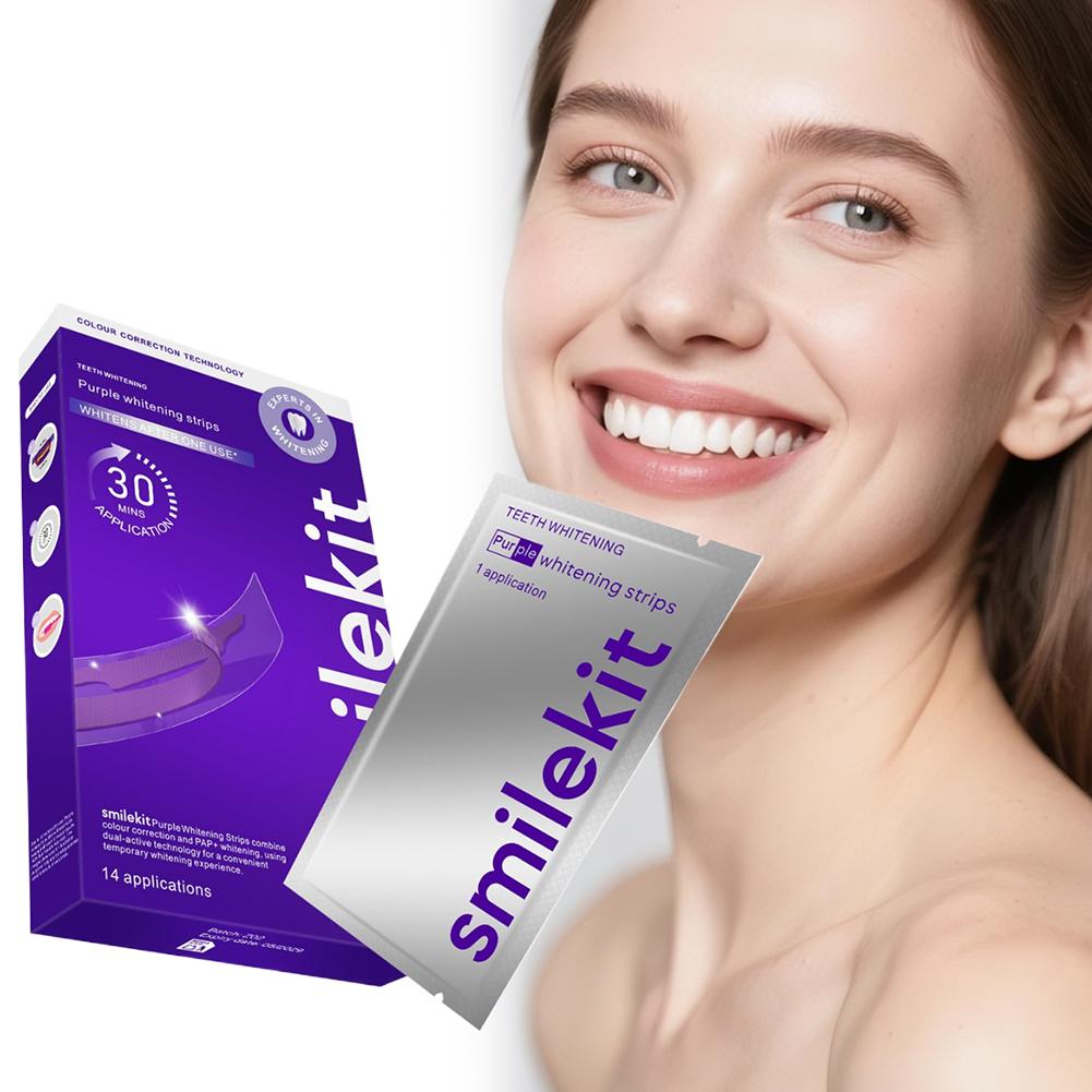  Bandes blanchissantes Smilek - Teeth Whitening Crest avis et prix