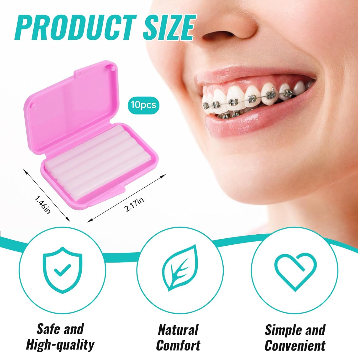 10 boîtes de cire de soulageme - Teeth Whitening With Braces avis et prix