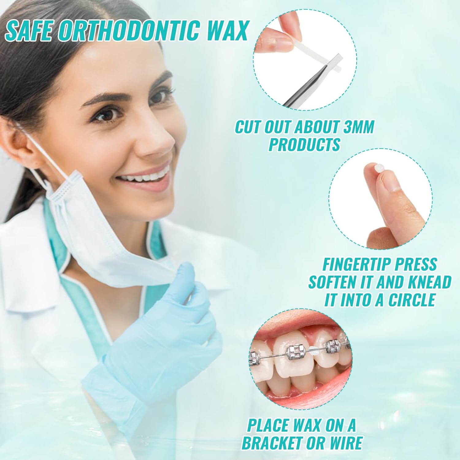10 boîtes de cire de soulageme - Teeth Whitening With Braces avis et prix