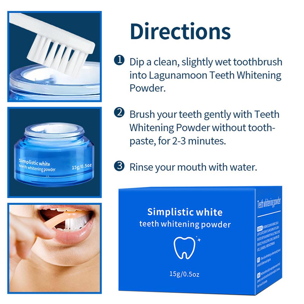 Poudre blanchissante simplifié - Teeth Whitening Powder avis et prix