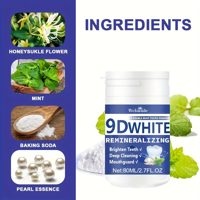Poudre dentaire reminéralisant - Teeth Whitening Powder avis et prix
