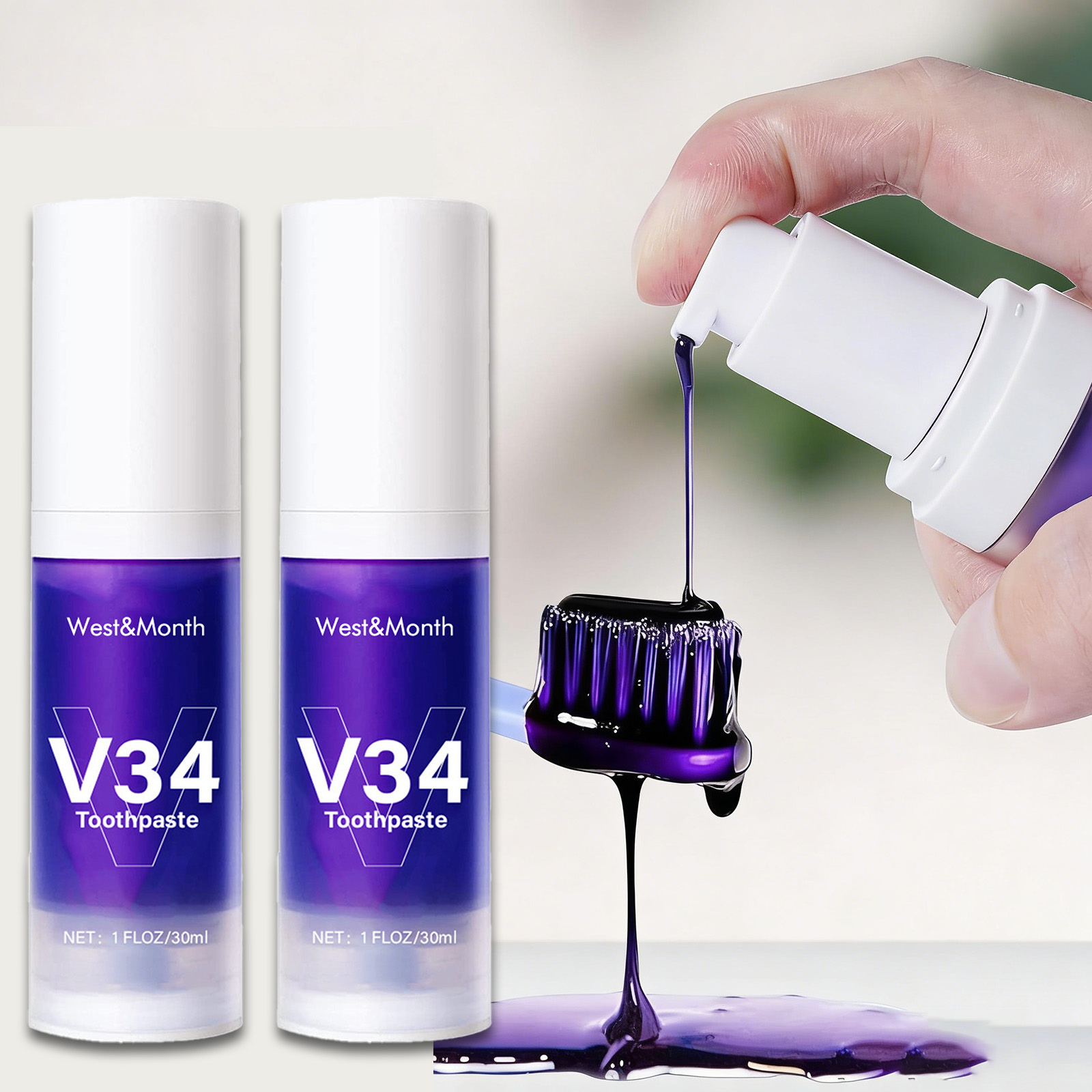 V34 dentifrice blanchissant le - Teeth Whitening Crest avis et prix