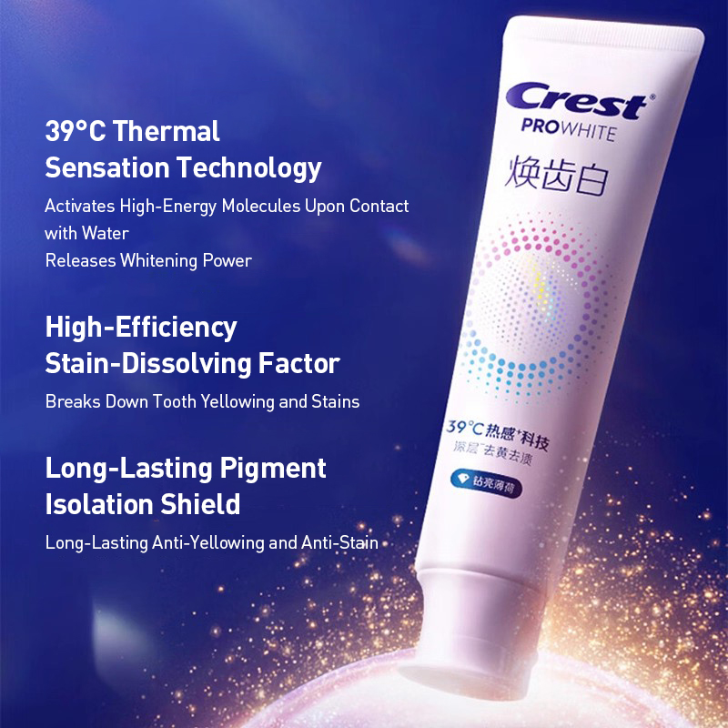 Crest Pro dentifrice blanc Sen - Teeth Whitening Crest avis et prix
