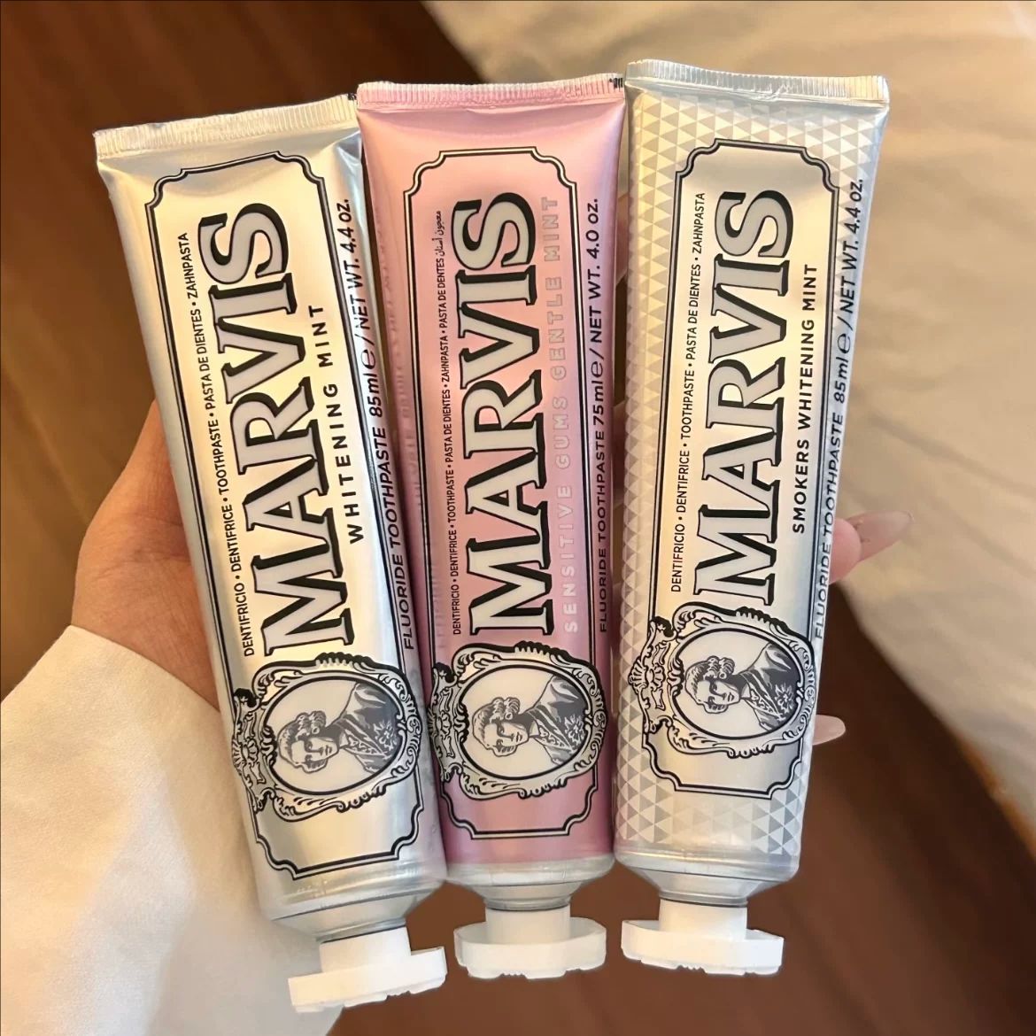 Dentifrice Marvis Menthe Soin  - Teeth Whitening Toothpaste avis et prix