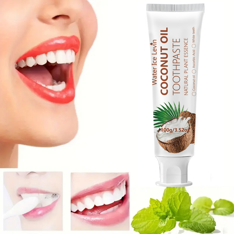 Dentifrice à l'huile de coco 1 - Teeth Whitening Gum avis et prix