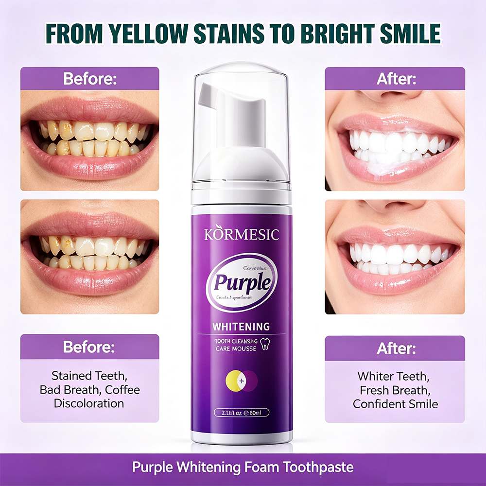 Mousse dentifrice blanchissant - Teeth Whitening Crest avis et prix