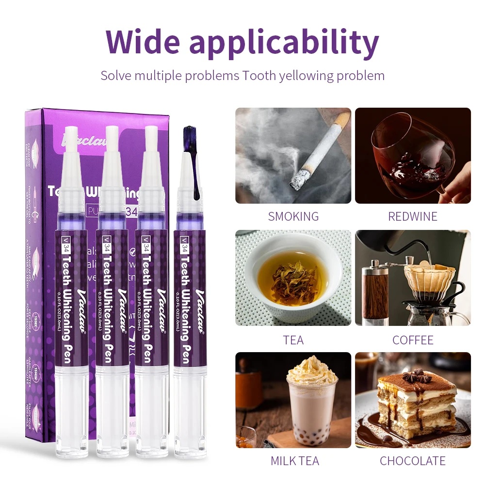 Vaclav V34 stylo gel de blanch - Teeth Whitening Crest avis et prix