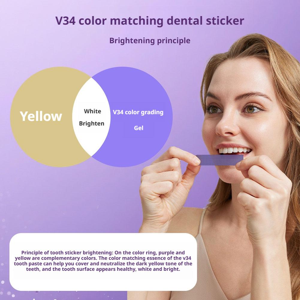42 Paires V34 Correcteur de co - Teeth Whitening Crest avis et prix